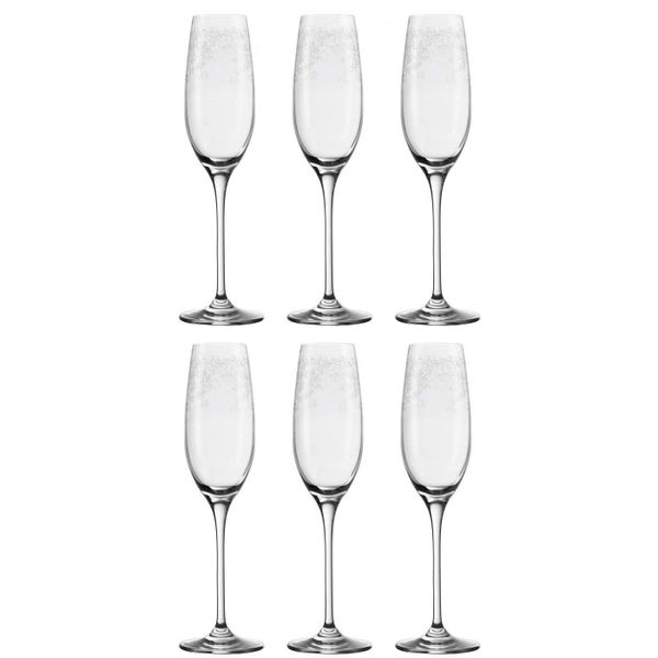 Leonardo Champagne Glass Chateau 200ml - Set of 6