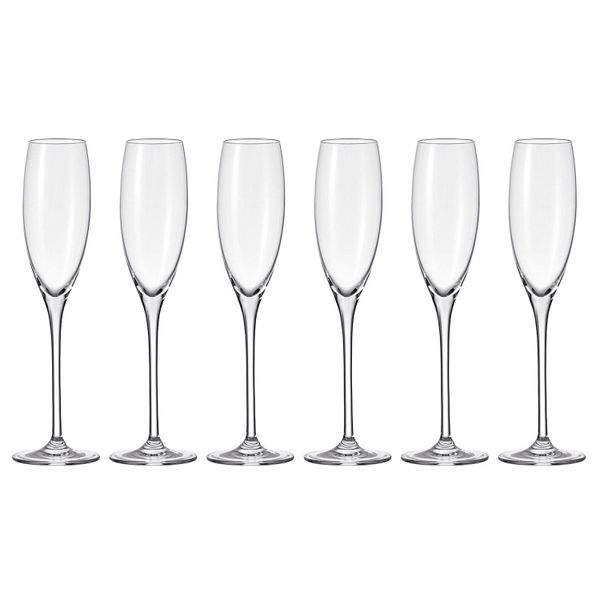 Leonardo Champagne Glass Cheers 220ml - Set of 6
