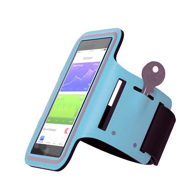 Smartphone Arm Band Medium - Light Blue