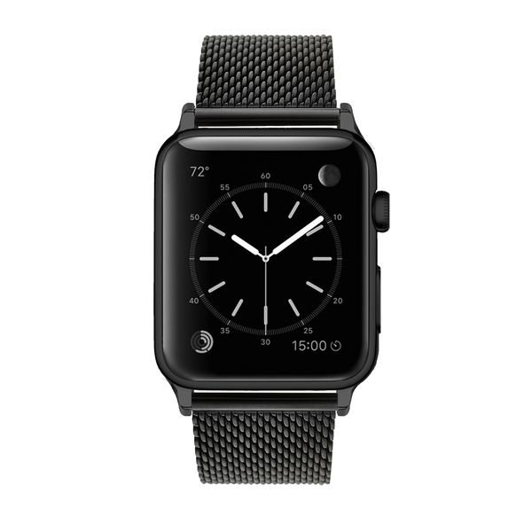 Colton James Mesh Strap for Black/Space Grey 38mm Apple Watch - Rose Gold
