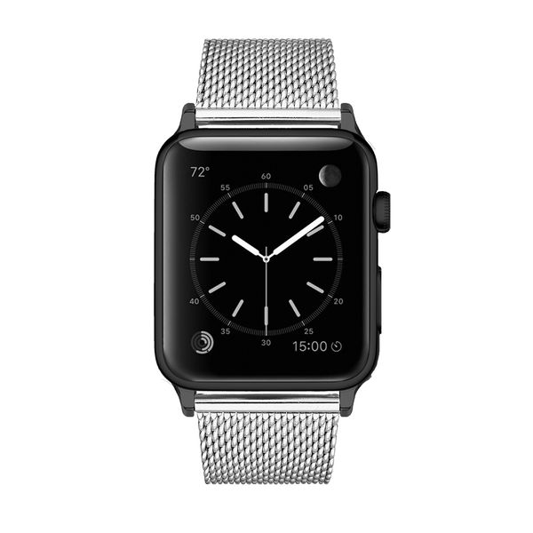 Colton James Mesh Strap for Black/Space Grey 38mm Apple Watch - Rose Gold
