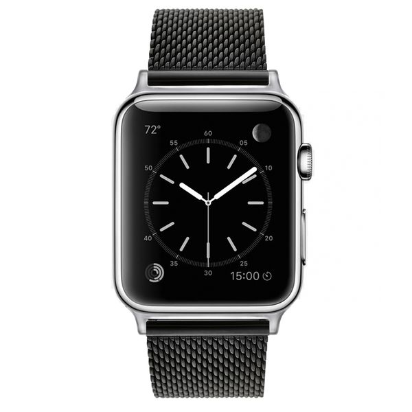 Colton James Mesh Strap for Silver 38mm Apple Watch - Rose Gold
