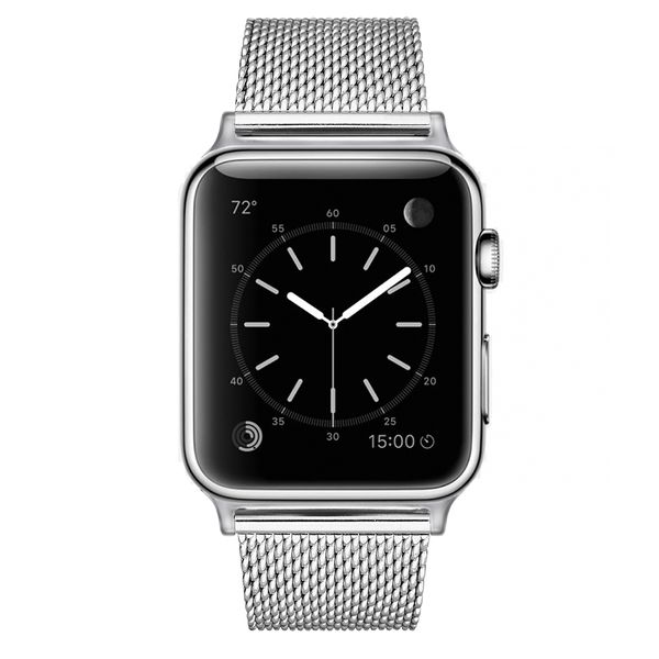 Colton James Mesh Strap for Silver 38mm Apple Watch - Rose Gold
