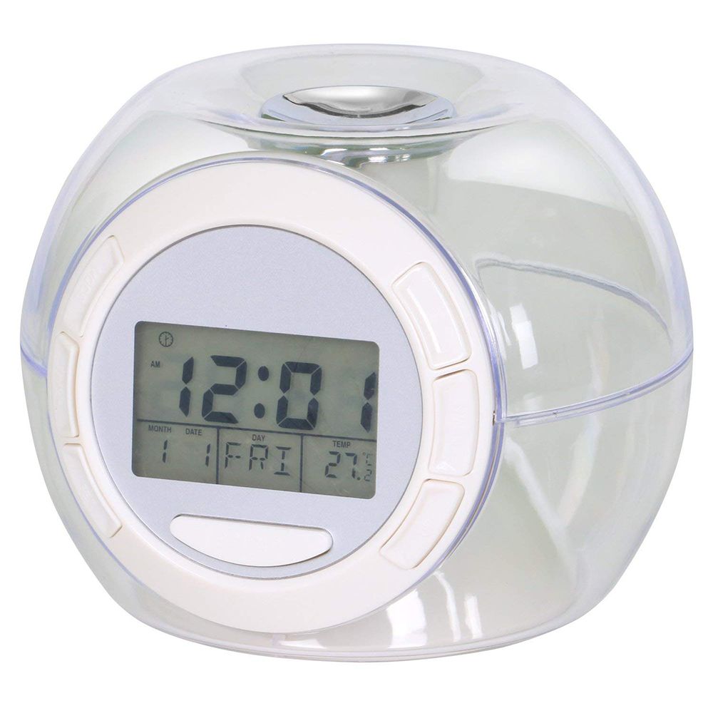 7 Color Changing Alarm Clock with 6 Natural Sounds Shop Today. Get it