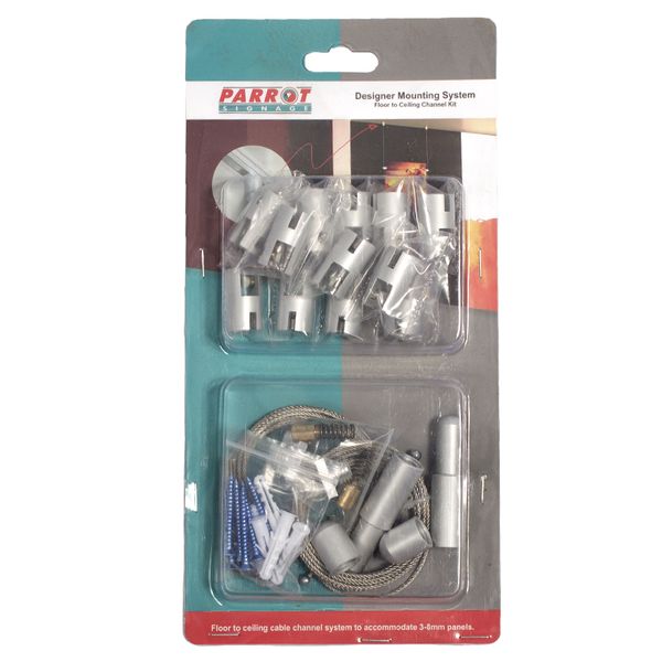 Parrot Products Mounting Systems - Floor to Ceiling Channel System Kit (Channel to Channel)