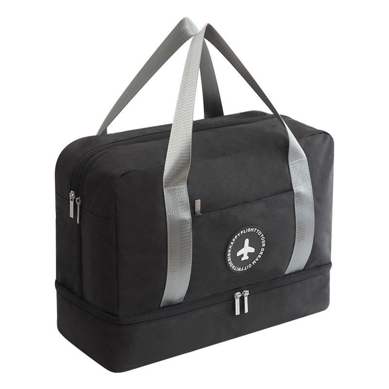 Travel Bag with Shoe Storage - Black | Buy Online in South Africa ...