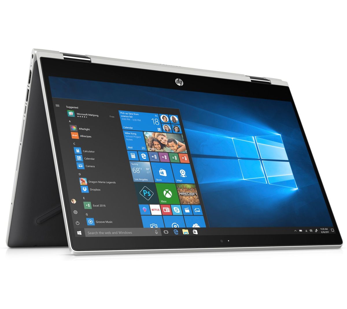 Hp Pavilion X360 14 8th Gen Core I3 Convertible Notebook Silver Buy Online In South Africa 3193