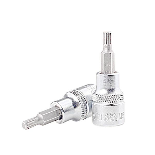 Fixman 3/8" Dr.Bit Spline Socket M5