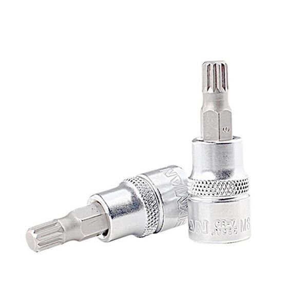 Fixman 3/8" Dr.Bit Spline Socket M8