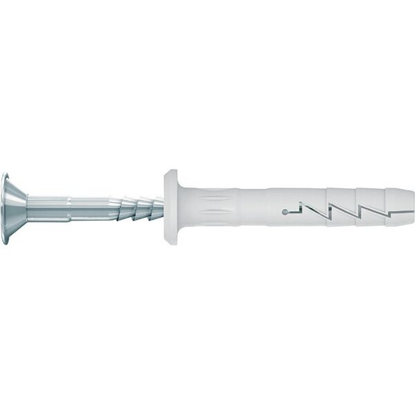 Rawlplug Nyl Hammer-In Fixing 5X50mm + Csk Head X100 -Box