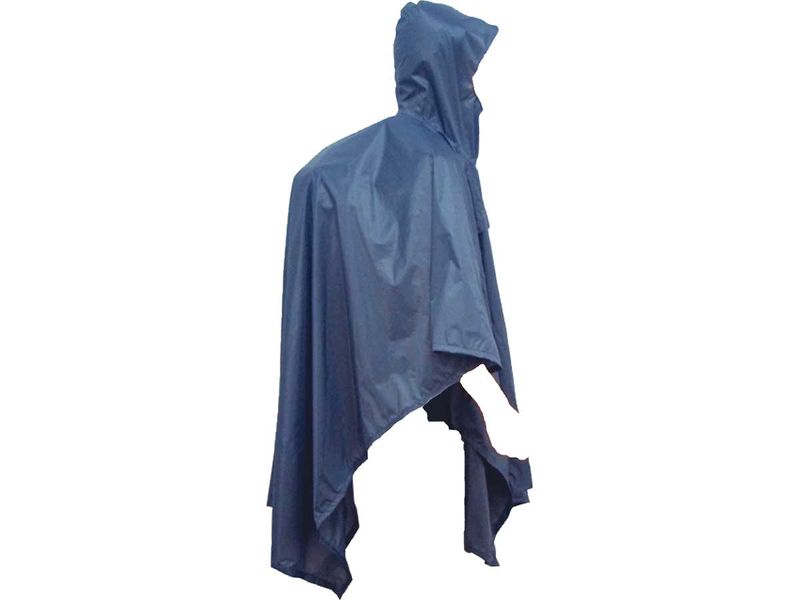 JR Gear Light Weight Poncho (Size: L) (Blue)