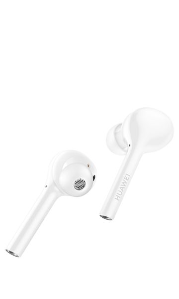 Huawei FreeBuds Wireless AI Earbuds - Gloss White