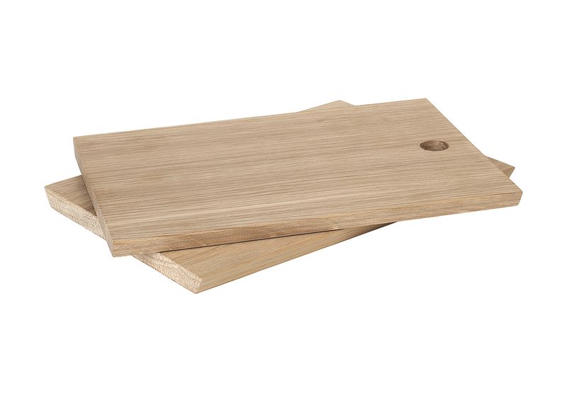 blomus Serving Board Oak BORDA 14 x 20 Set of 2