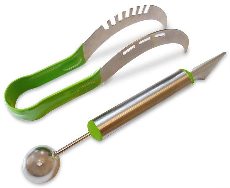 Watermelon Slicer Cutter with 2 in 1 Melon Baller Scoop