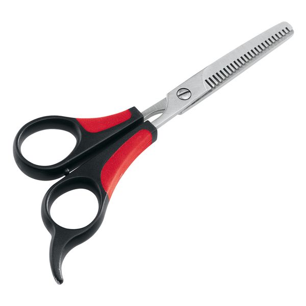 Ferplast GRO 5989 Pet Hair Scissors - Grooming Thinning Scissors