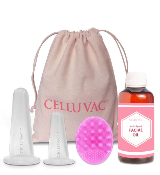 Celluvac Anti-Aging Facial Massage Kit