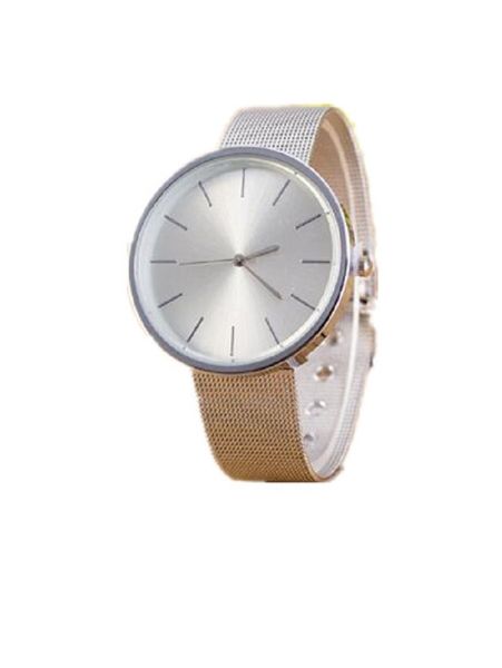 Miss Maxi Silver Mesh Analogue Watch