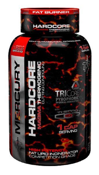 TNT Mercury Hardcore Magma Thermogenic Cutting Compound - 100 Capsules