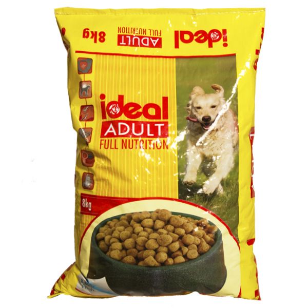Ideal Adult Dry Dog Food - 8kg