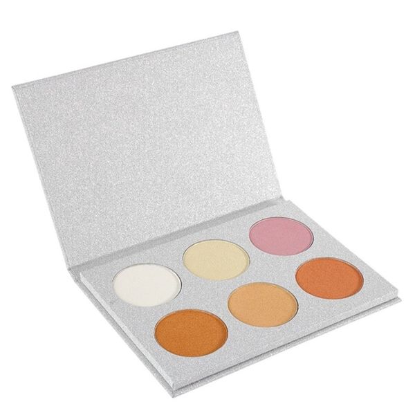 Frissk Beauty - Allure Palette - 6 Colour Highlight Palette