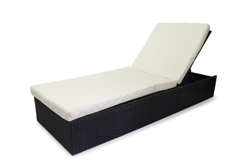 Outdoor furniture-Resort rattan lounger-Fine living