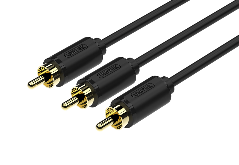 Unitek 1.5M 3Rca To 3Rca M-M Cable (Y-C950Bk)