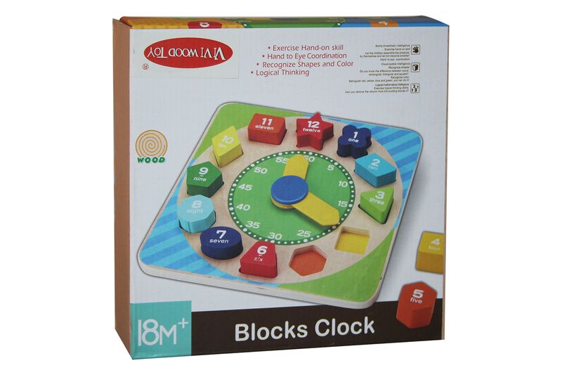 Cottonbox Blocks - Clock