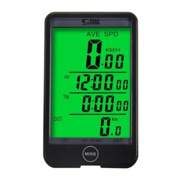 Bicycle Speedometer Wired Computer Stopwach Odometer