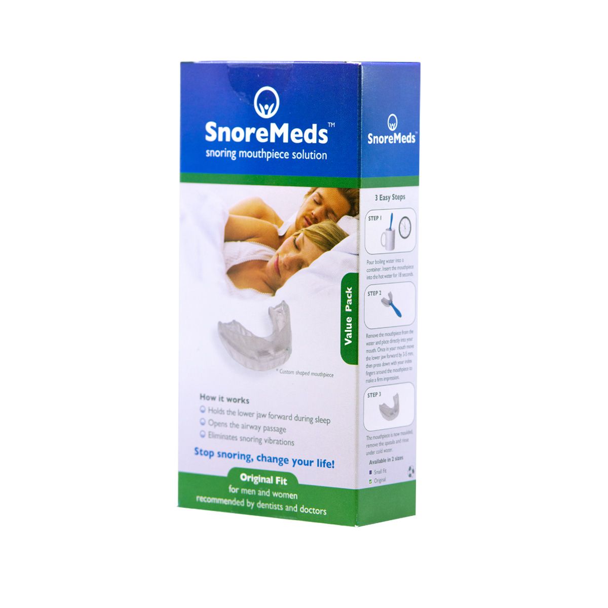 SnoreMeds Stop Snoring Mouthpiece for Men Value Pack Shop Today