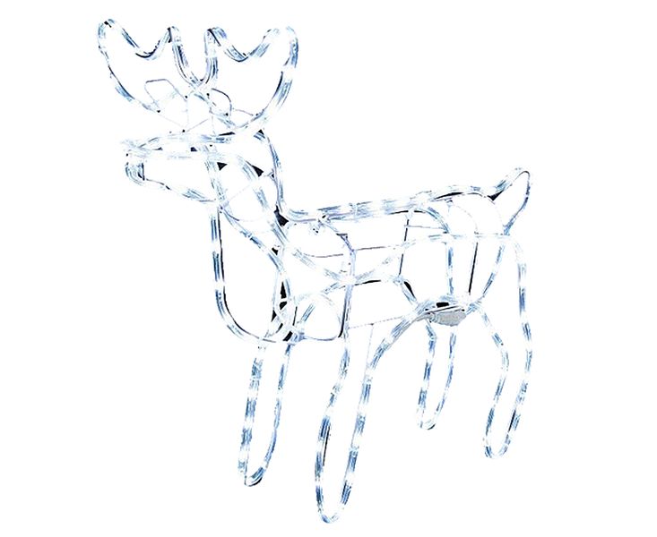 LED Rope Light - Large Reindeer (63 x 64 x 32 cm)