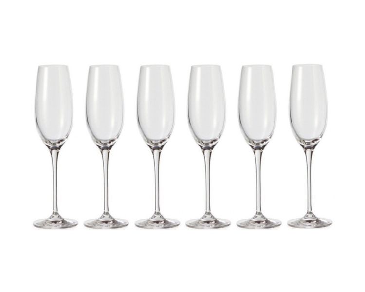 Leonardo Champagne Glass BARCELONA CITY 200ml - Set of 6
