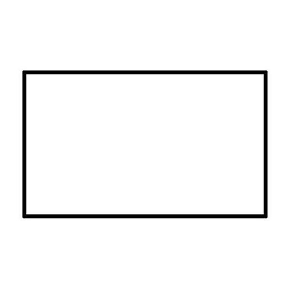 Professional 16:9 PVC Fabric Projector Screen - 72