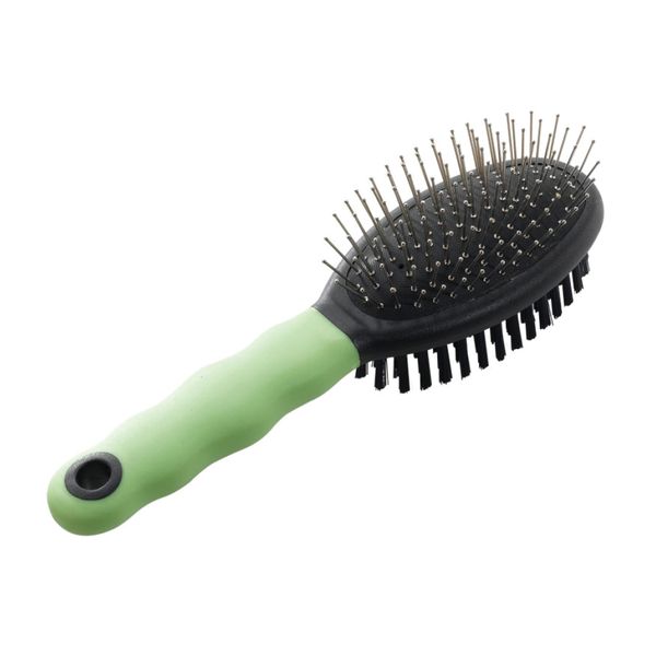 Ferplast GRO 5798 Small Grooming Brush for Cats &amp; Dogs - Dual-Sided Bristles