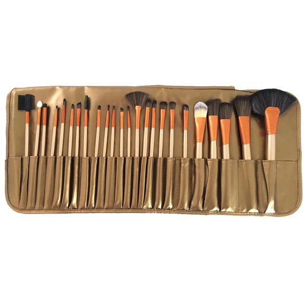 Premium Cosmetic Makeup Brush Set - 24 Piece
