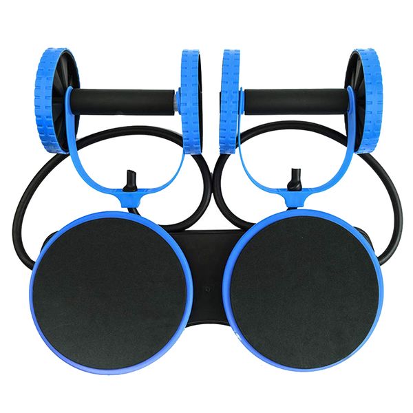 Multifunction Abdominal Exercise Wheel - Blue
