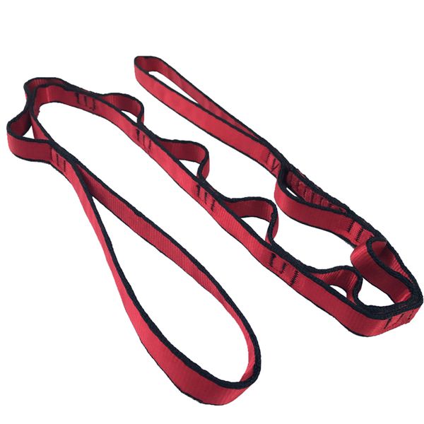 Anti-Gravity Yoga Stretch Strap - Red