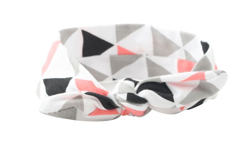 Soft Knot Headband - Triangles (5 months - 2 years)