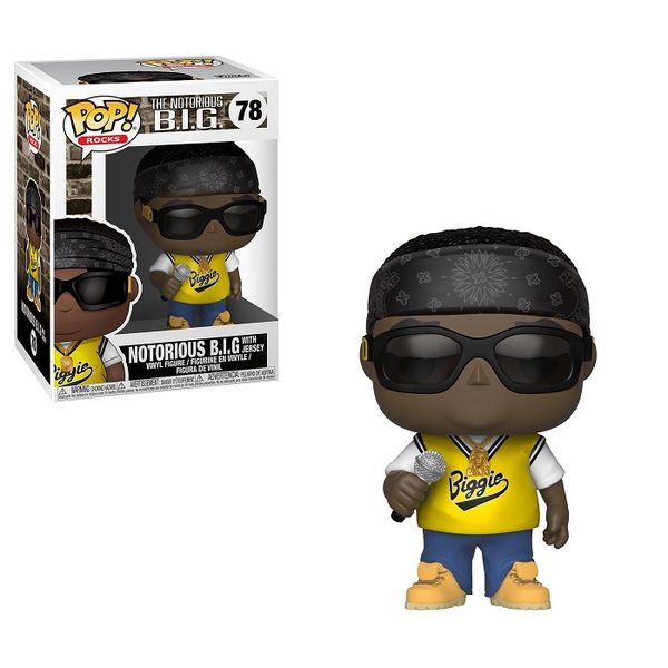 Funko Pop! Rocks The Notorious B.I.G - Notorious B.I.G With Jersey