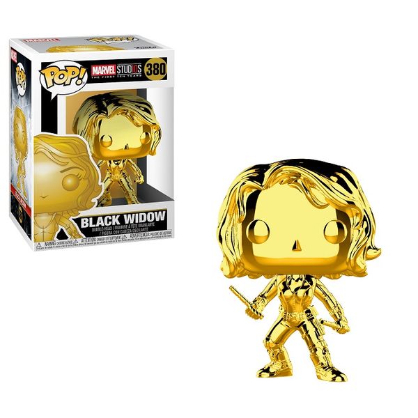 Funko Pop! Marvel Marvel Studios 10Th - Black Widow (Chrome)