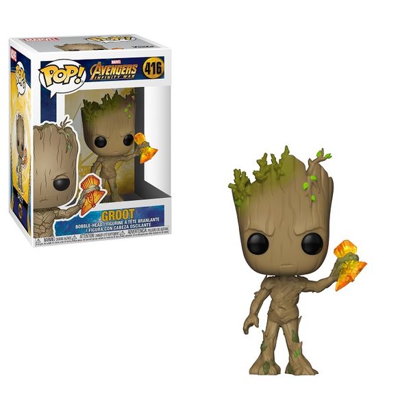 Funko Pop! Marvel Avengers Infinity War - Groot With Storm Breaker