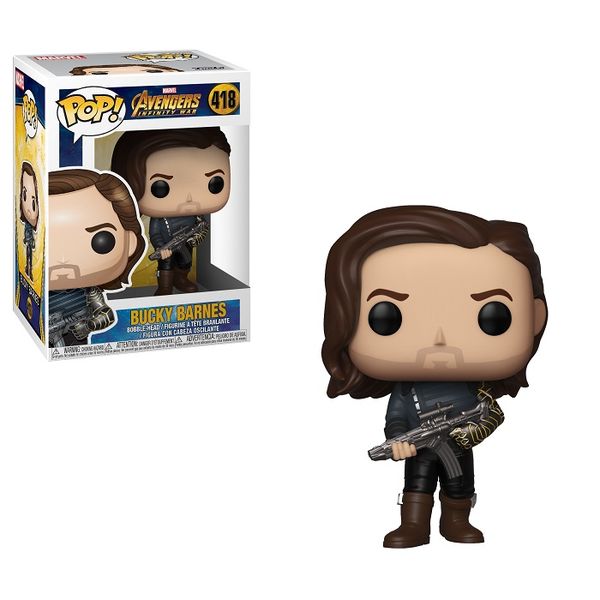 Funko Pop! Marvel Avengers Infinity War - Bucky Barnes With Weapon