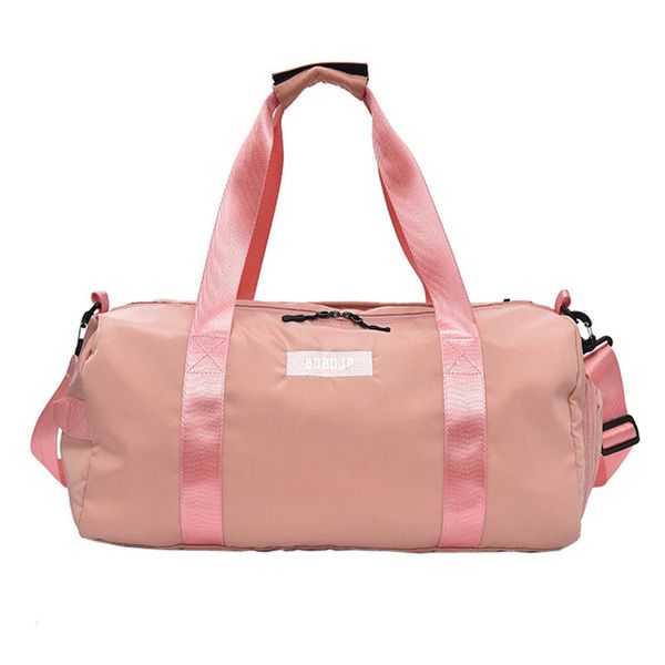 Sports &amp; Fitness Dry &amp; Wet Separation Travel Bag - Pink