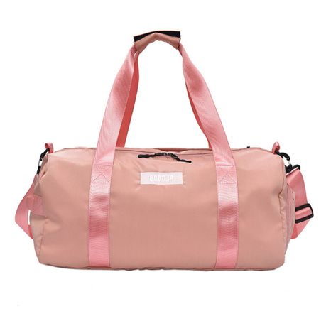 Light pink duffle discount bag