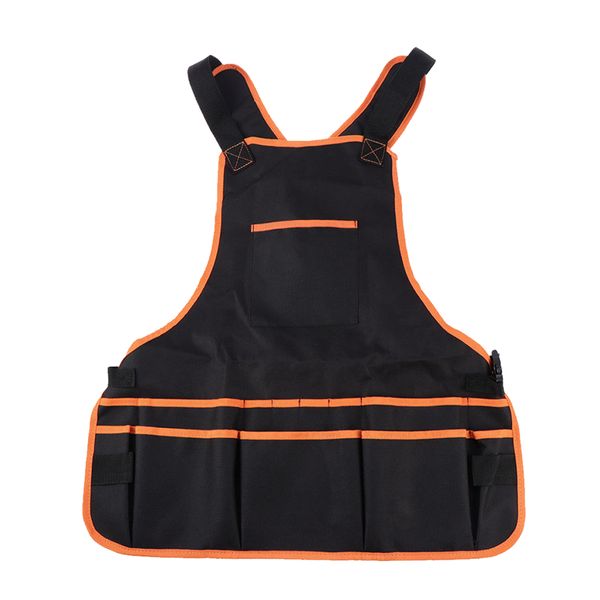 Utility Canvas Work Apron with 16 Pockets