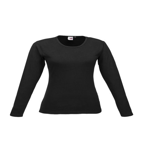 basic black top long sleeve