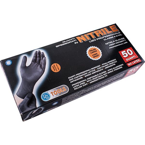 PG Mini Nitrile Gloves Large 100 Pce High Density ( X50 Pairs )
