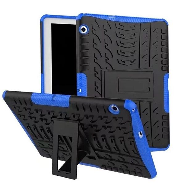 TUFF-LUV Rugged Stand case for Huawei Media Pad T3 10 - Blue