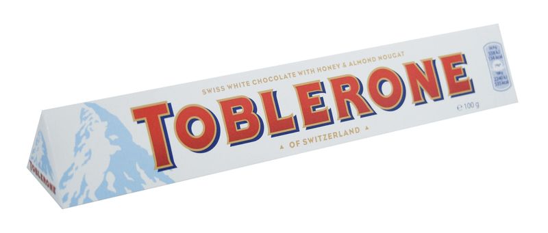Toblerone White Chocolate 100g - 20 pack