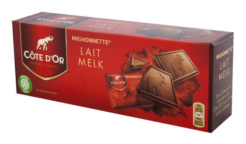 Cote D'Or - Milk Chocolate Mignonettes 240g 12 x 240 g