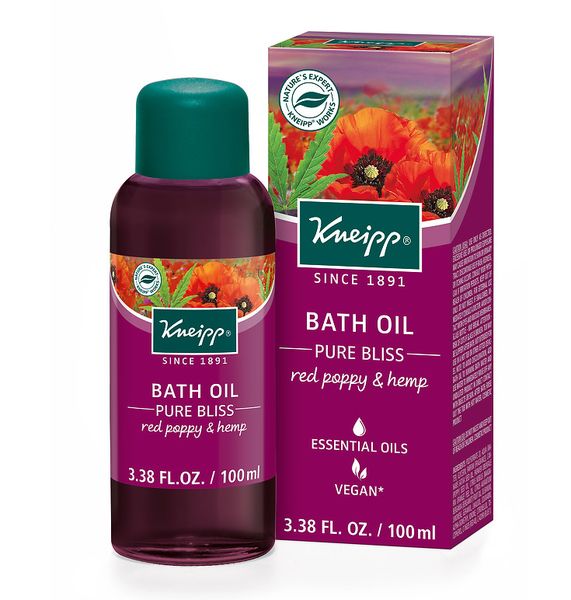 Kneipp Bath Oil Red Poppy &amp; Hemp "Pure Bliss" (100 ml)